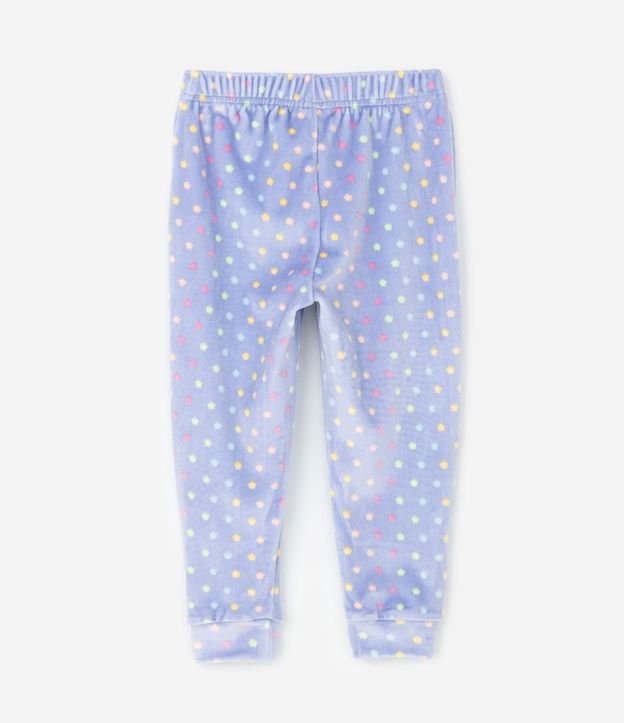 Pijama Infantil en Sherpa con Buzo y Pantalón Estampado – Talle 1 a 6 años 5