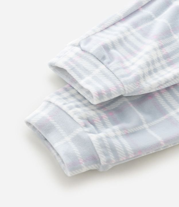 Pijama Infantil Canelado College con Pantalón de Cuadros – Talle 7 a 16 años 9