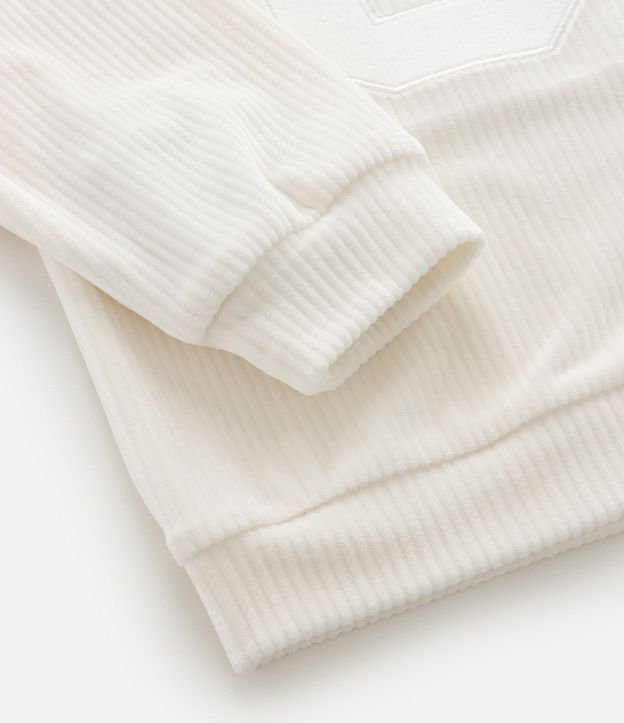 Pijama Infantil Canelado College con Pantalón de Cuadros – Talle 7 a 16 años 7