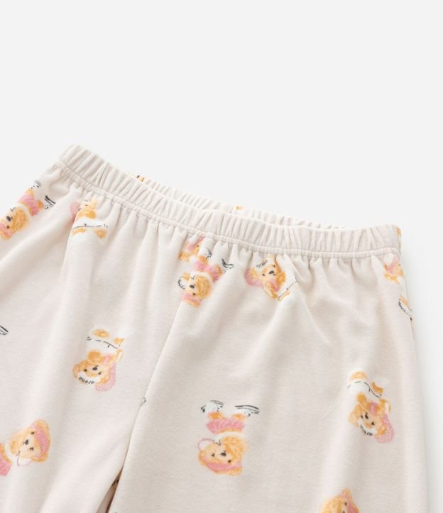 Pijama Infantil Blusa y Pantalón con Estampa de Oso  – Talle 4 a 16 años 11