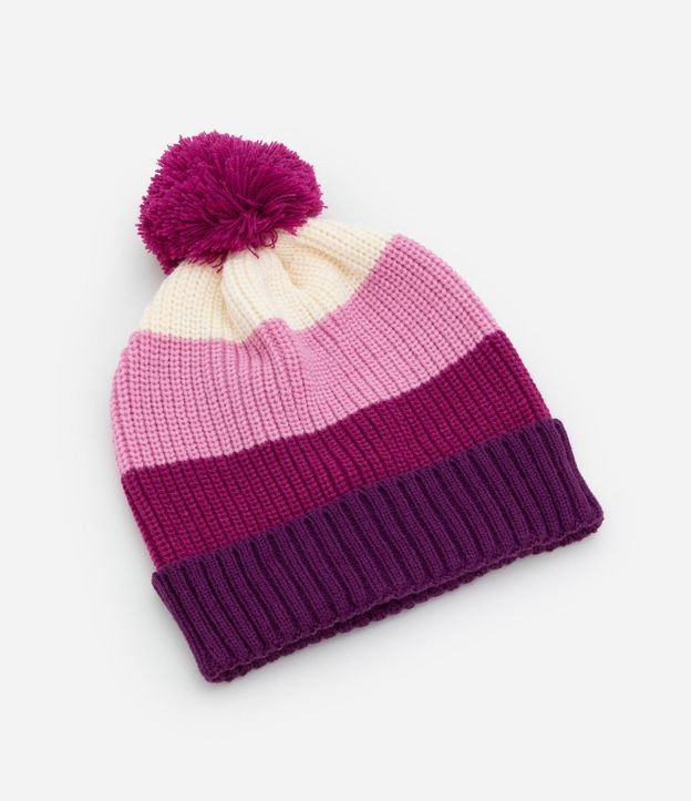 Gorro Infantil en Punto con Efecto Degradé – Talle U