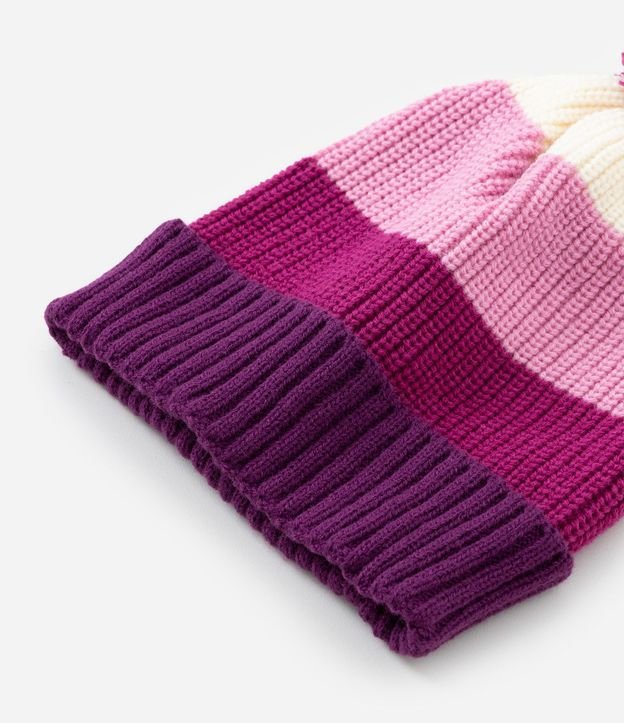 Gorro Infantil en Punto con Efecto Degradé – Talle U 3