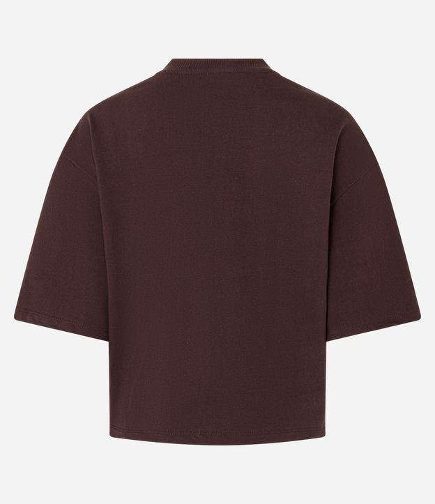 Blusa Básica en Algodón con Bajo Ajustada 6