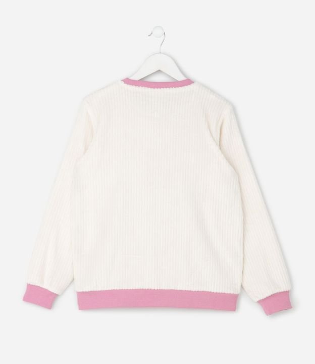 Pijama Infantil Largo con Estampa de Lazo y Cereza – Talle 4 a 14 años 4