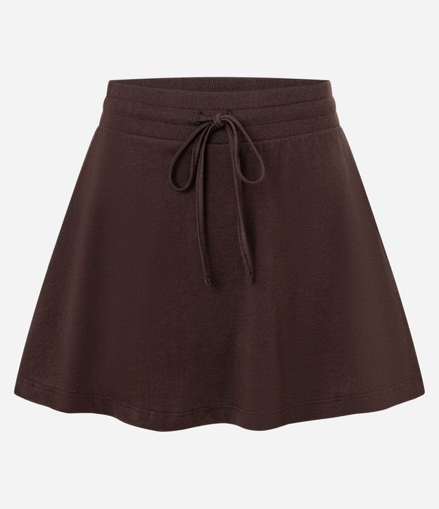 Short Pollera en Malla con Cintura Elástica 6