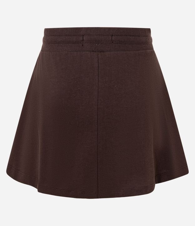 Short Pollera en Malla con Cintura Elástica 7