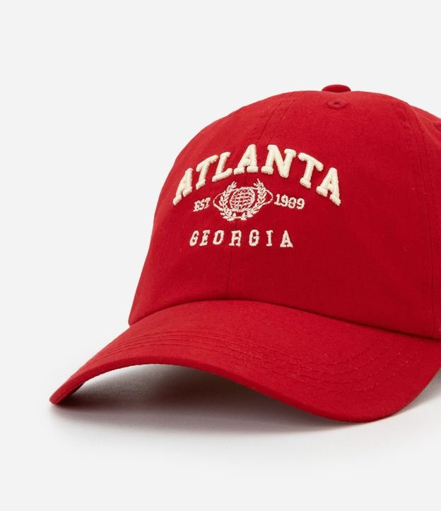 Gorra Aba Curva en Sarga con Bordado Atlanta 5