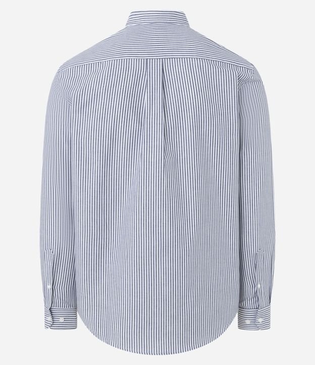 Camisa Regular en Oxford con Rayas 5