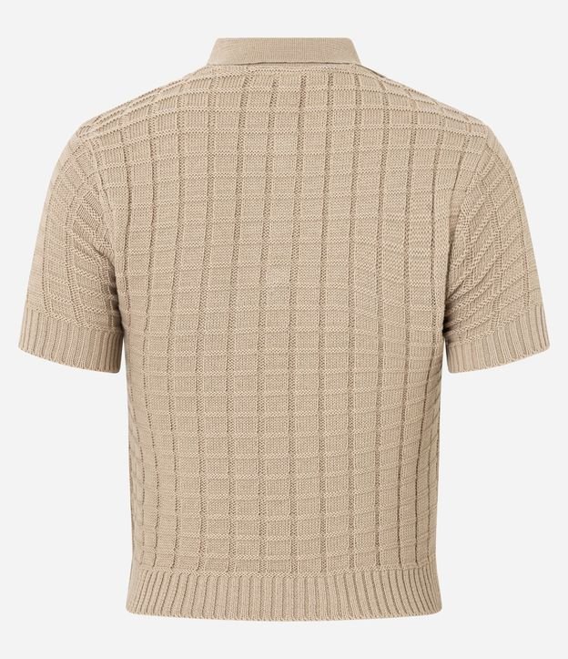 Blusa Polo en Punto con Textura 6