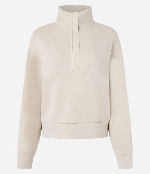 Buzo Algodón con Cuello Alto 5