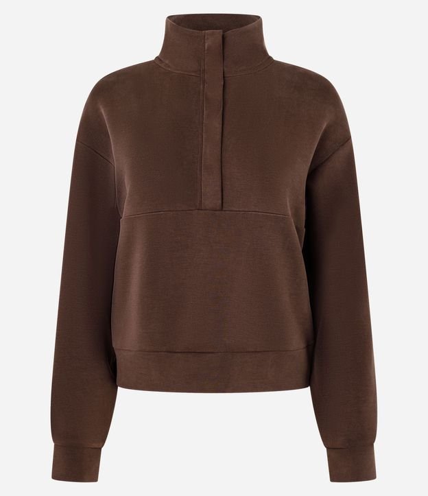Buzo Algodón con Cuello Alto 4