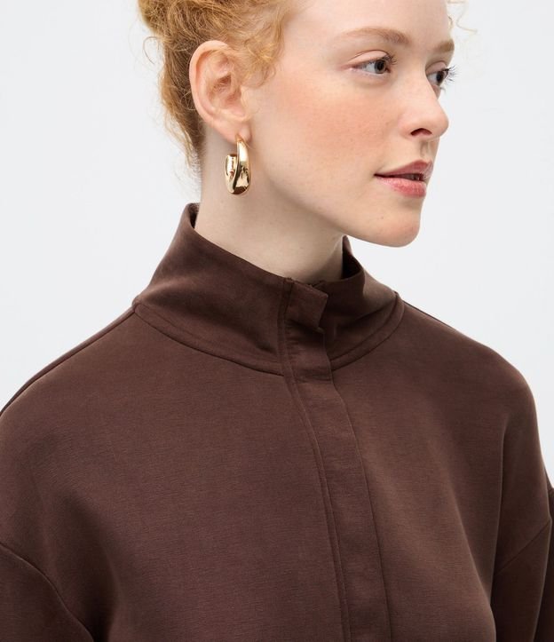 Buzo Algodón con Cuello Alto 3