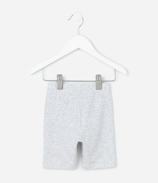 Bermuda Ciclista Infantil en Cotton Melange - Talle 1 a 6 años 3