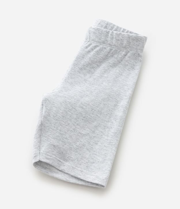 Bermuda Ciclista Infantil en Cotton Melange - Talle 1 a 6 años 5
