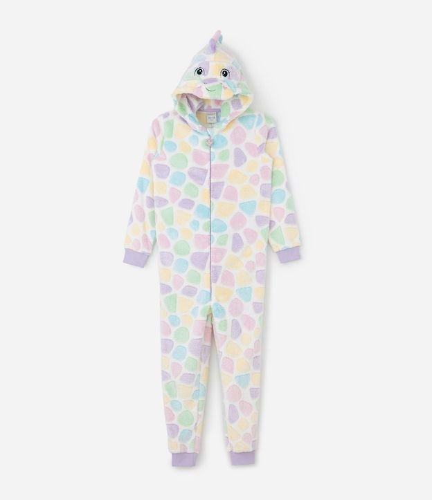 Pijama Infantil Jumper con Estampa de Dinosaurio – Talle 2 a 14 años 2