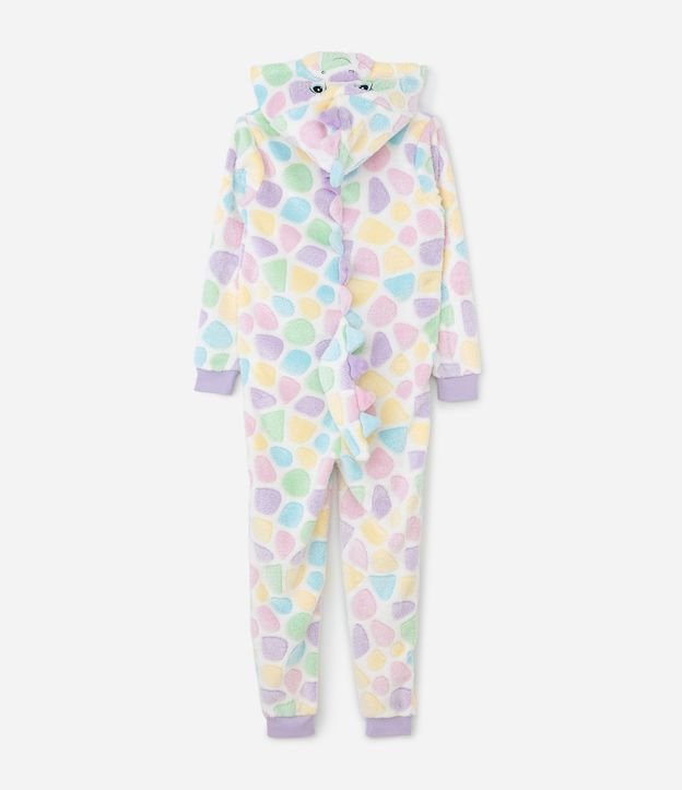 Pijama Infantil Jumper con Estampa de Dinosaurio – Talle 2 a 14 años 3