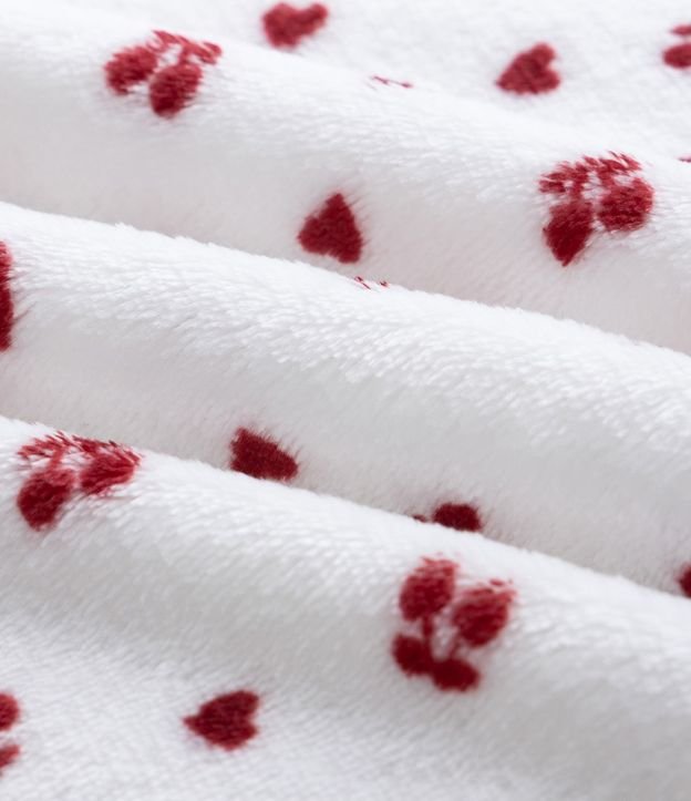 Pijama Infantil de fleece con Estampa y Bordado – Talle 8 a 16 años 4