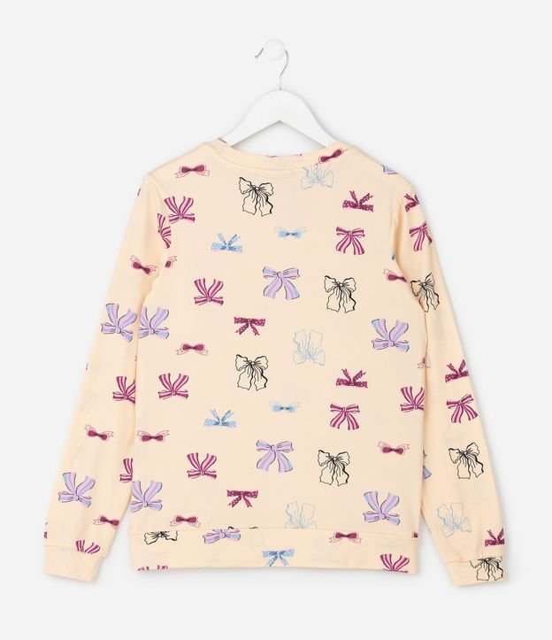 Pijama Infantil Manga Larga con Estampa de Ícones – Talle 2 a 14 años 4