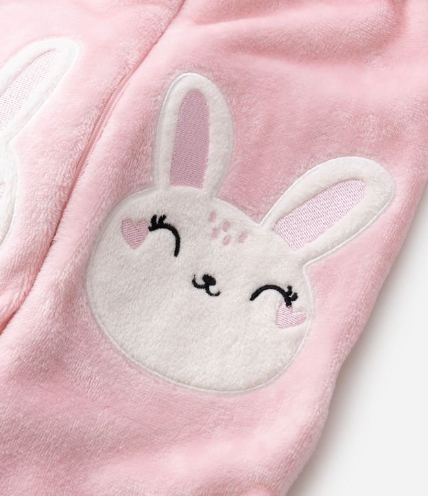 Pijama Jumper Infantil Conejito con Orejas en la Capucha – Talle 2 a 8 años 5