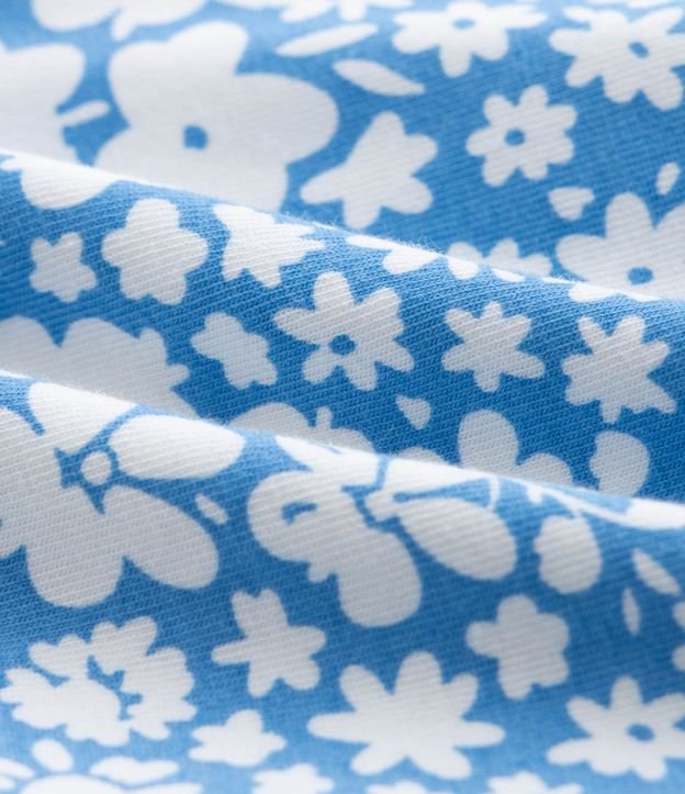Short Infantil Clochard con Estampado Floral - Talle 1 a 6 años 4