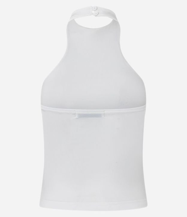 Blusa Justa en Microfibra con Cuello Halter 2