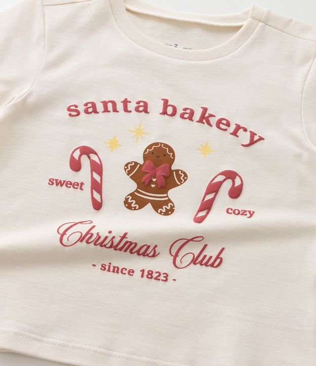 Remera Infantil con Estampa Navideña- Talle 1 a 6 años 4