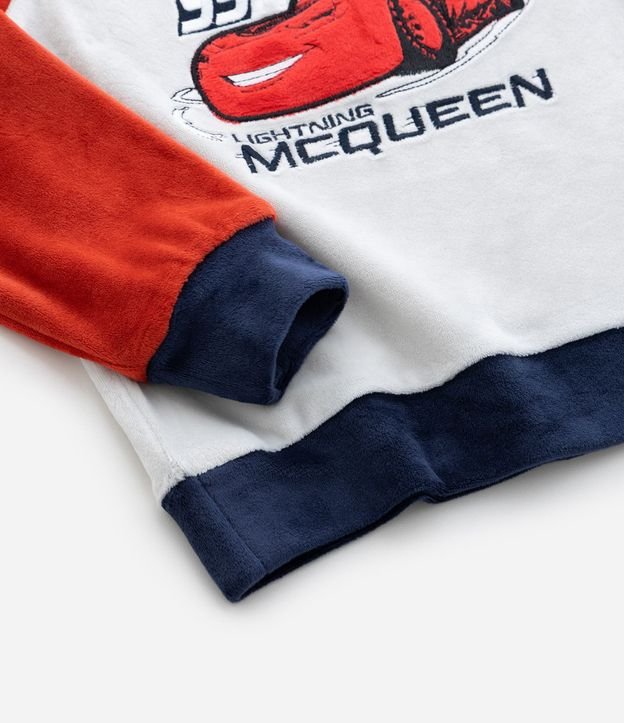 Pijama Infantil Larga de Fleece Rayo McQueen– Talle 2 a 8 años 11