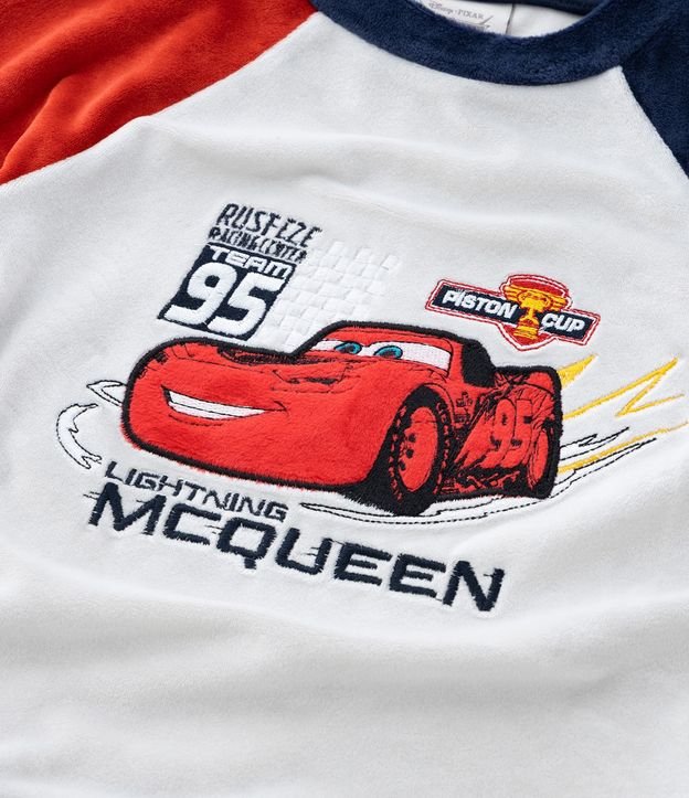 Pijama Infantil Larga de Fleece Rayo McQueen– Talle 2 a 8 años 12