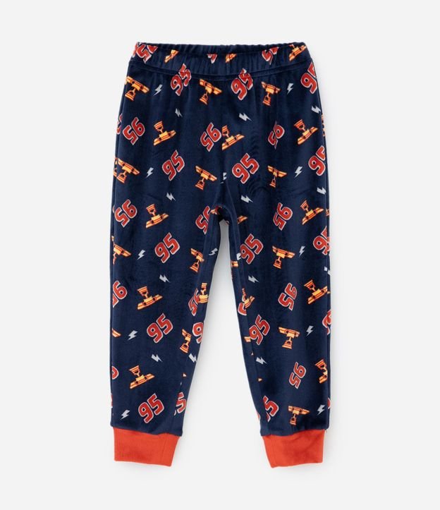 Pijama Infantil Larga de Fleece Rayo McQueen– Talle 2 a 8 años 5
