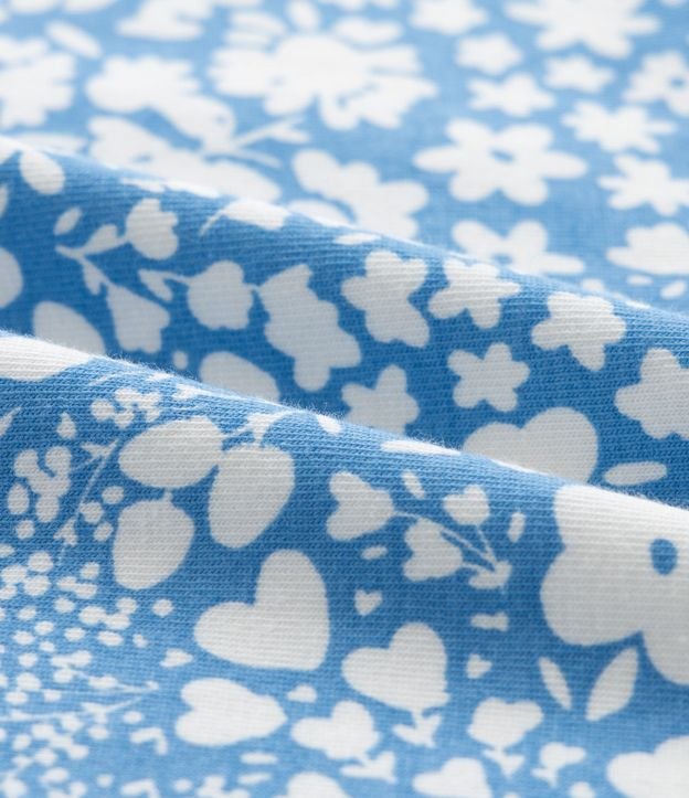 Musculosa Infantil Slim con Estampado Floral - Talle 1 a 6 años 4