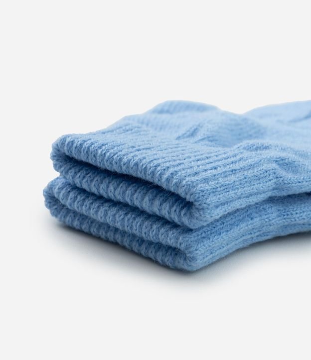 Conjunto Infantil Gorro y Guantes en Punto – Talle 3 a 12 Meses 5