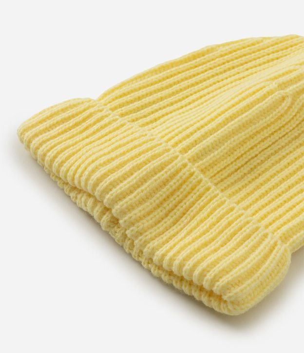Gorro Infantil en Punto con Ruedo Plegado – Talle U 3