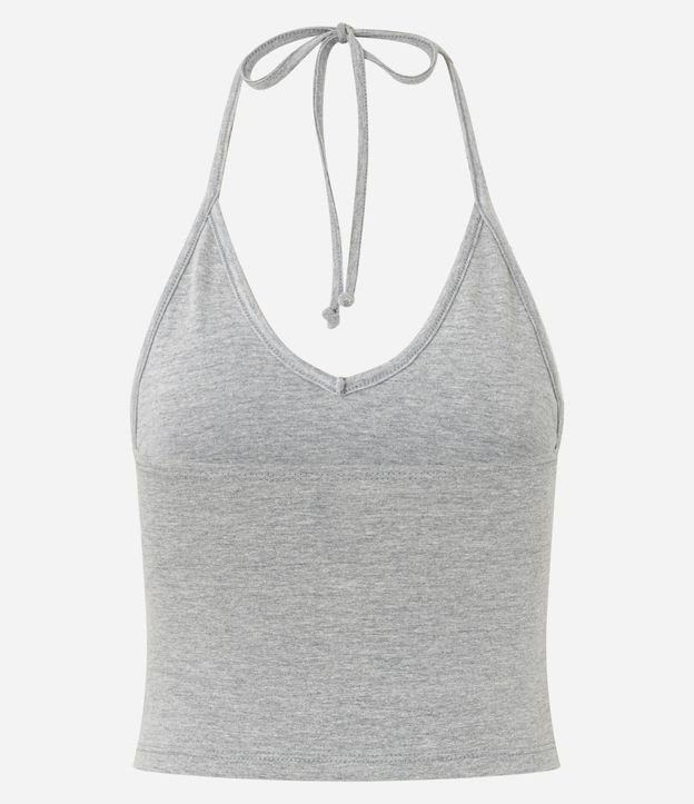 Blusa Frente Única en Cotton con Lazo 7