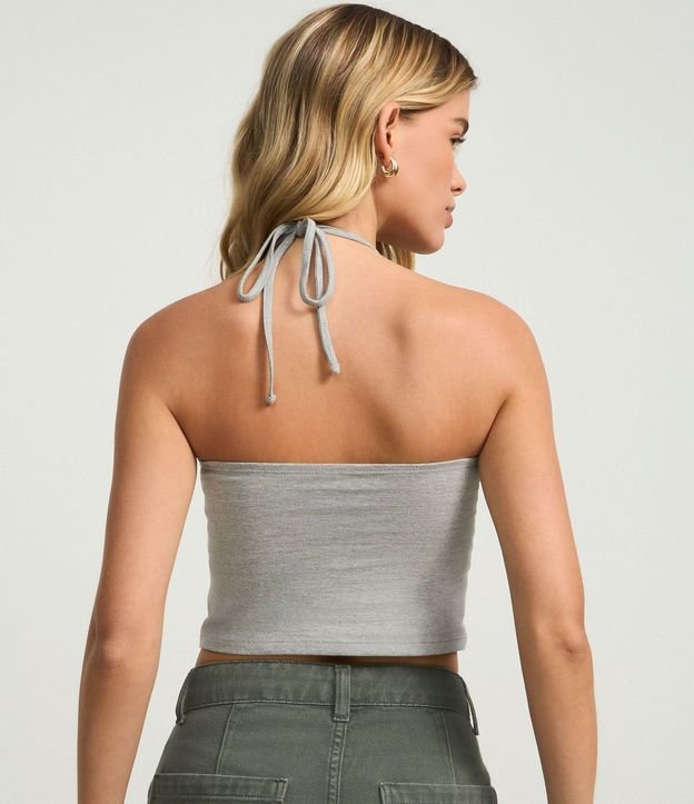 Blusa Frente Única en Cotton con Lazo 3