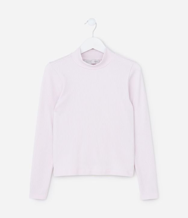 Remera Infantil Seamless con Cuello Alto – Talle 5 a 14 años 2
