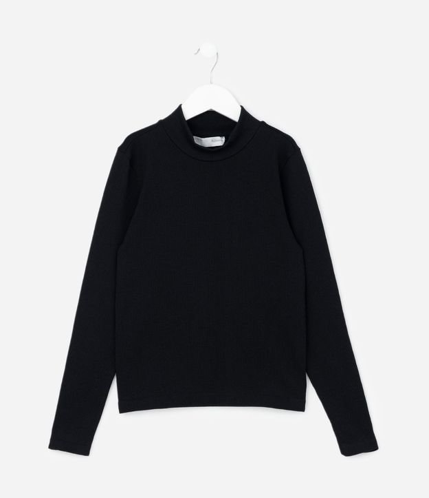 Remera Infantil Seamless con Cuello Alto – Talle 5 a 14 años 2