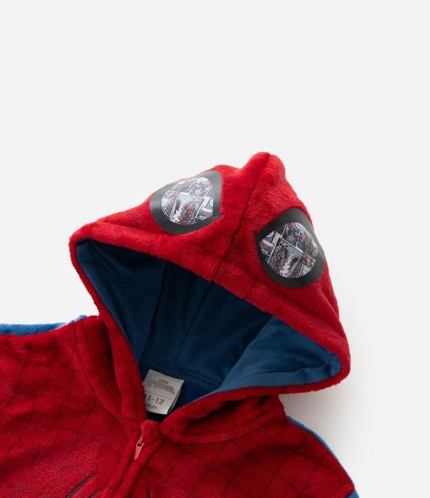 Pijama Jumper Infantil en Fleece con Estampado Spider-Man – Talle 3 a 12 años 11
