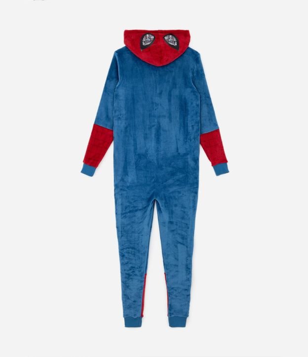 Pijama Jumper Infantil en Fleece con Estampado Spider-Man – Talle 3 a 12 años 4