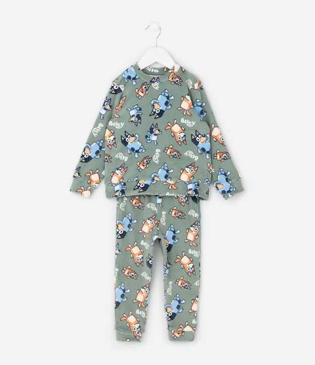 Pijama Infantil con Estampa de Bluey y Bingo – Talle 2 a 6 años