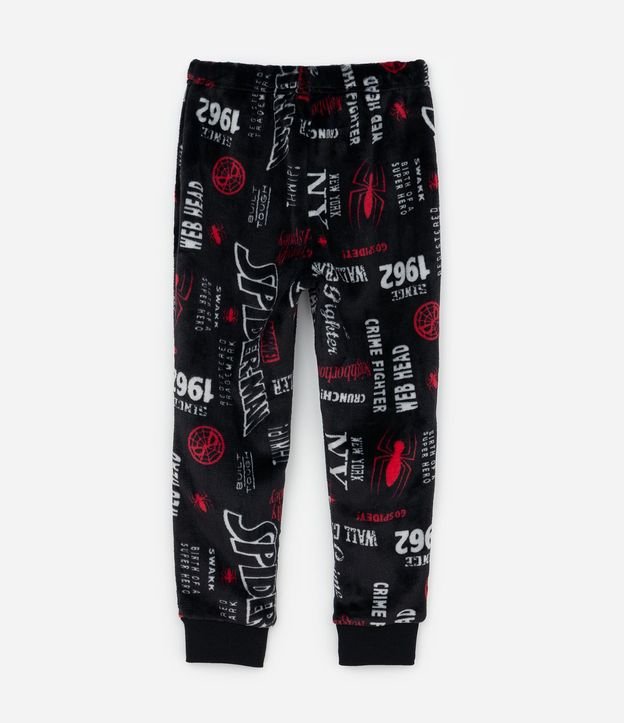 Pijama Infantil con Estampa de Spider-Man en Alto Relieve – Talle 3 a 10 años 5
