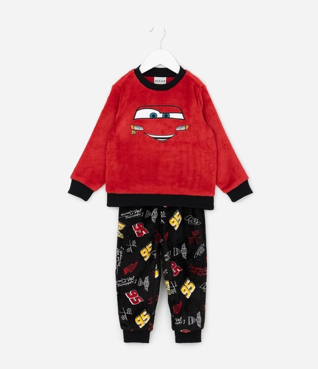 Pijama Infantil Rayo McQueen con Pantalón Estampada – Talle 2 a 8 años 1