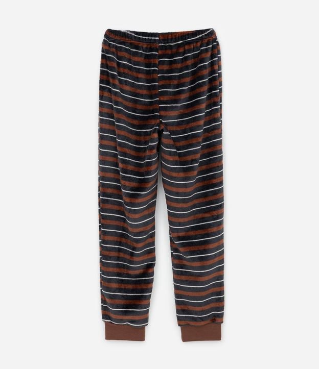 Pijama Infantil Larga con Bordado de Carpincho – Talle 7 a 16 años 5