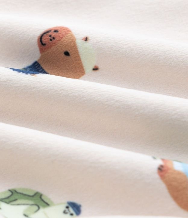 Pijama Infantil Largo con Estampa de Carpincho – Talle 2 a 6 años 8