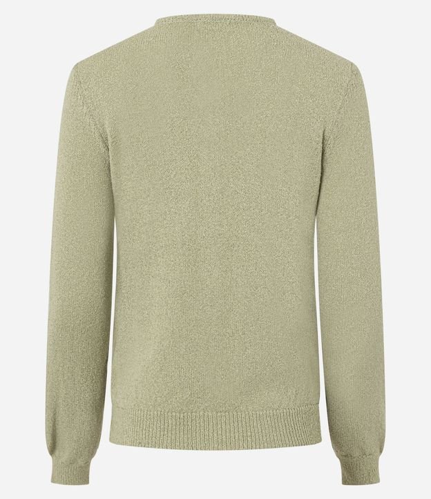 Cardigan en Punto con Botones y Escote U 9