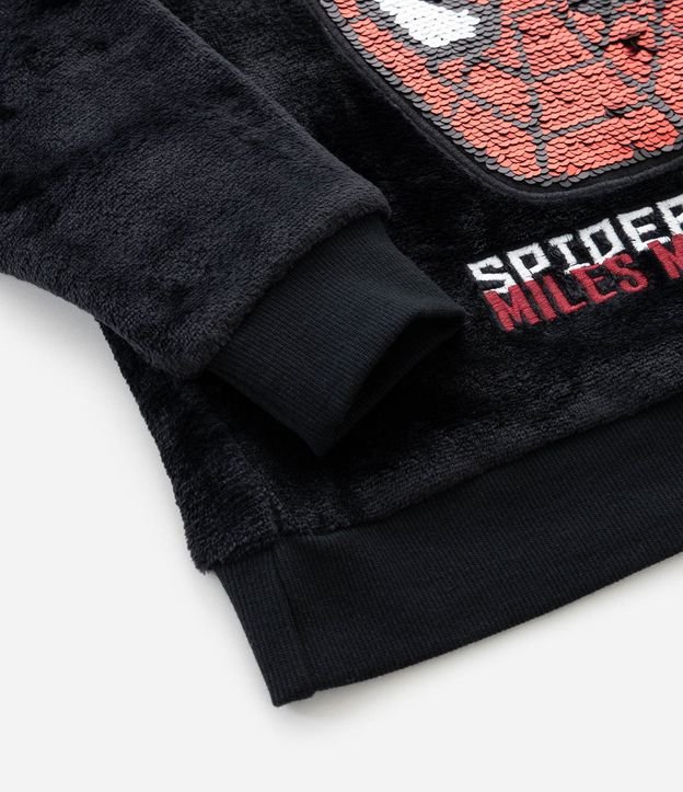 Pijama Infantil Estampado Hombre Araña y Lentejuelas Interactivas – Talle 3 a 10 años 10