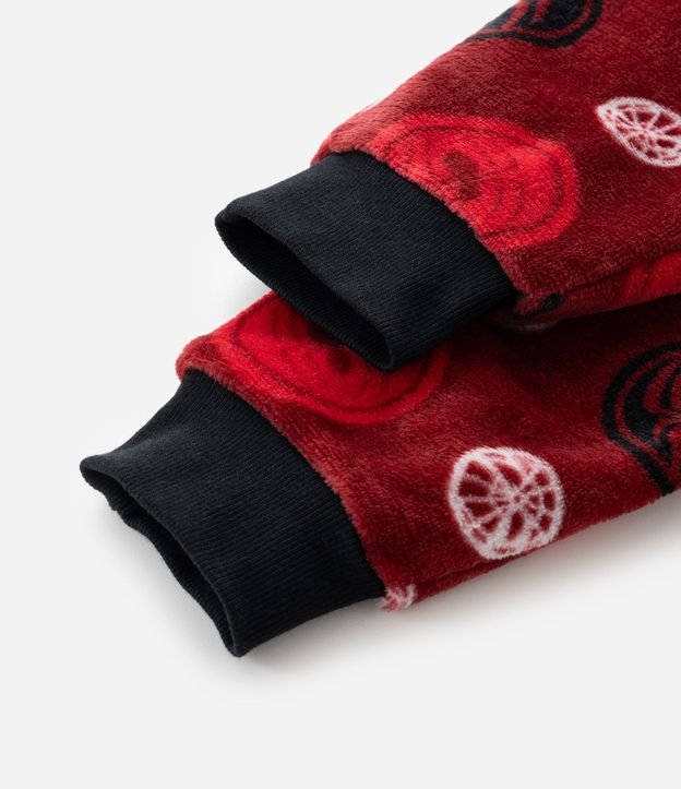 Pijama Infantil Estampado Hombre Araña y Lentejuelas Interactivas – Talle 3 a 10 años 7