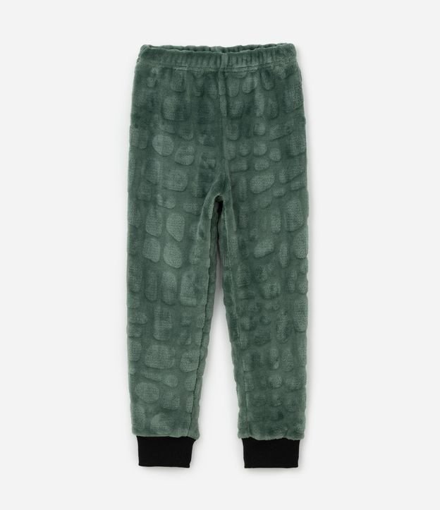 Pijama Infantil en Plush Estampado Dino ROARR - Talle 5 a 14 años 4