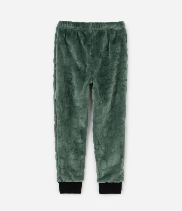 Pijama Infantil en Plush Estampado Dino ROARR - Talle 5 a 14 años 5
