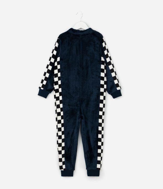 Pijama Infantil Jumper con Estampa de Hot Wheels – Talle 3 a 10 años 3