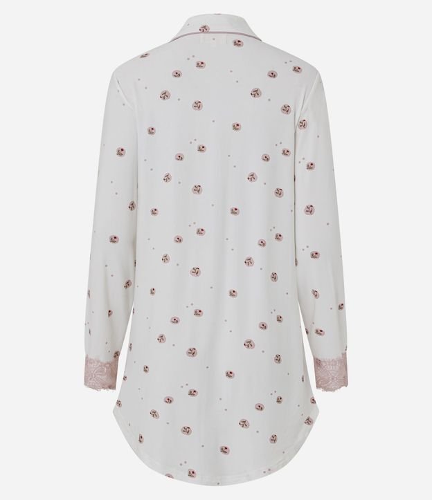 Camisón Americana Peach Touch con Estampa Floral 5